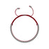 Rot | Silber | Amici Armband