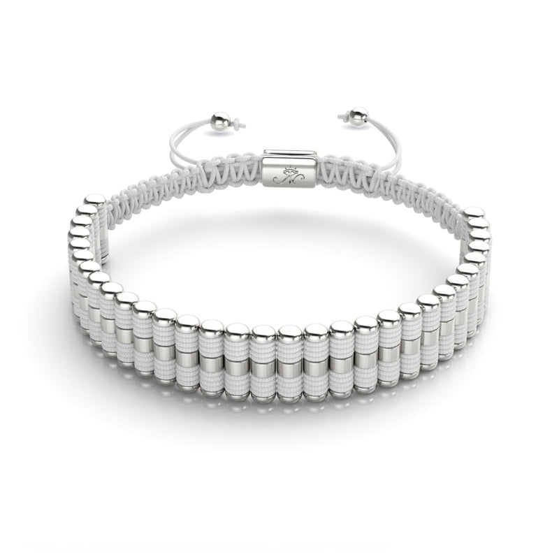 Weiß | Silber | Amici Armband