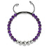 Amethyst | Silber | Balance Edelstein Makramee Armband