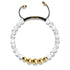 Howlith | Gold | Balance Edelstein Makramee Armband