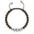 Tigerauge | Silber | Balance Edelstein Makramee Armband