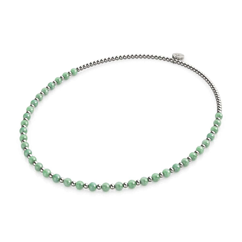 Grüner Aventurin x Weißgold | Boho Gem Wrap