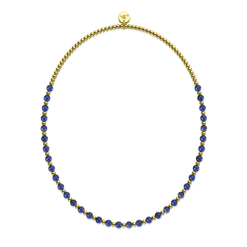 Lapis x Gold | Boho Edelstein Wrap