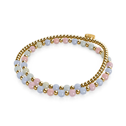 Morganit x Roségold | Boho-Edelstein-Wrap