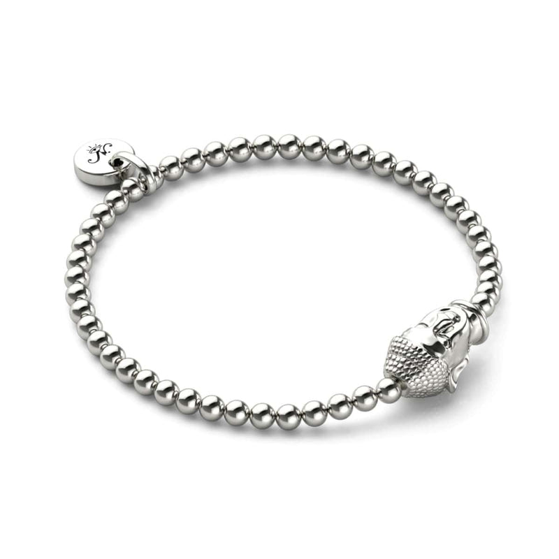 Dharma | Silber | Buddha-Charm-Armband