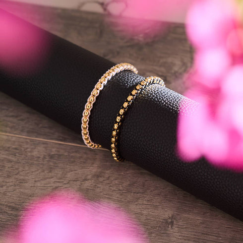 Schwarz x Gold | Catena Gliederarmband