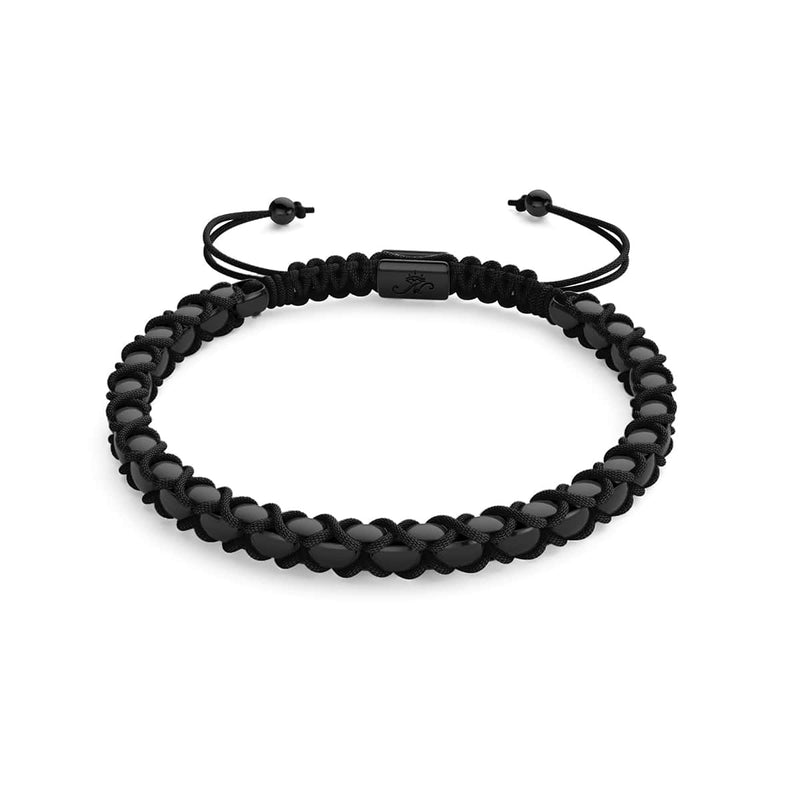 Schwarz x Rotguss | Catena Links Armband