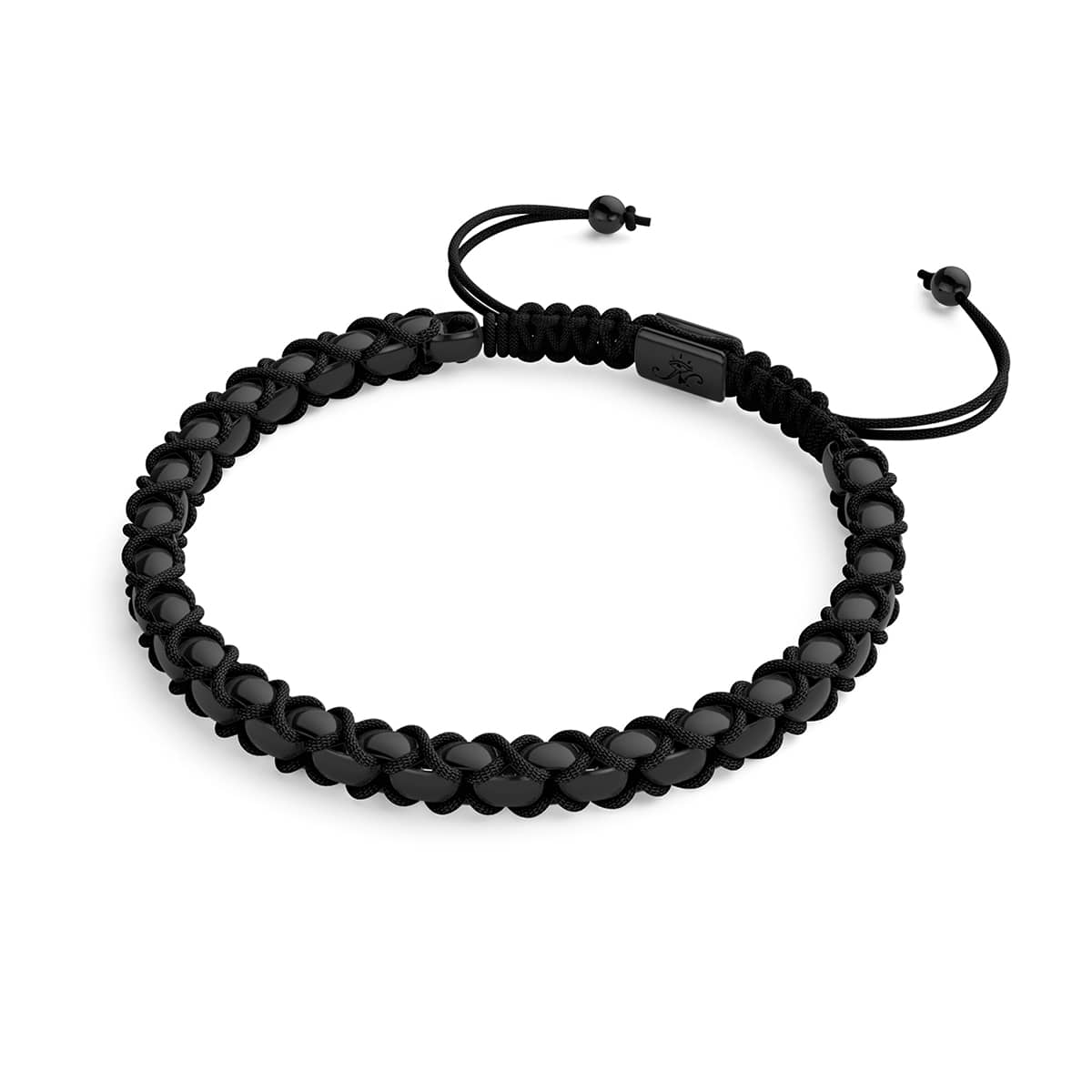 Schwarz x Rotguss | Catena Links Armband