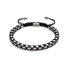 Schwarz x Silber | Catena Gliederarmband