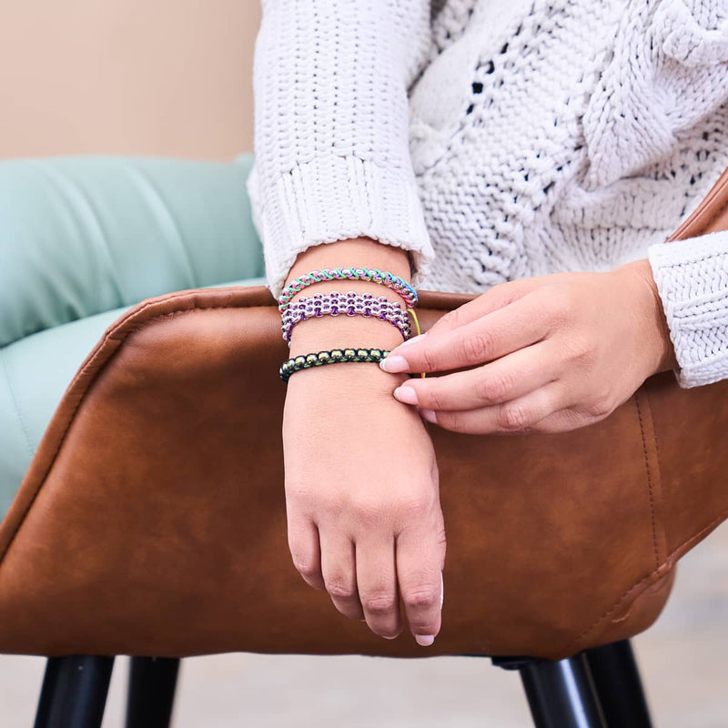 Schwarz x Einhorn Silber | Catena Links Armband