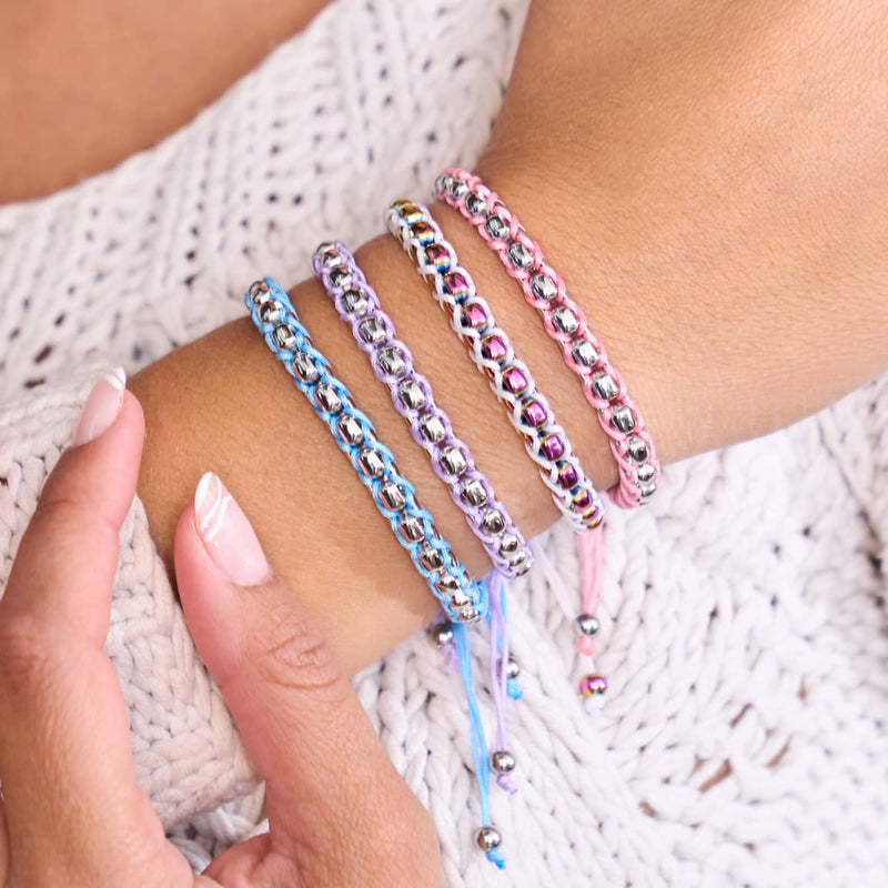 Bubblegum x Silber | Catena Links Armband