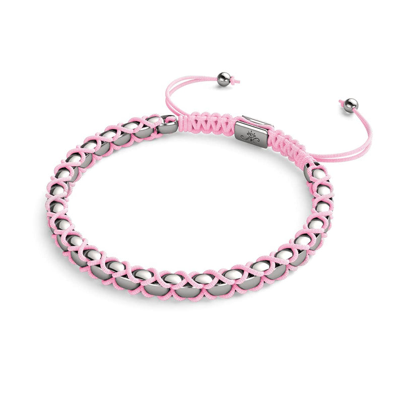 Bubblegum x Silber | Catena Links Armband