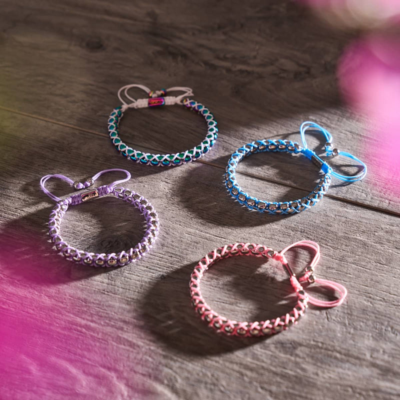 Bubblegum x Silber | Catena Links Armband