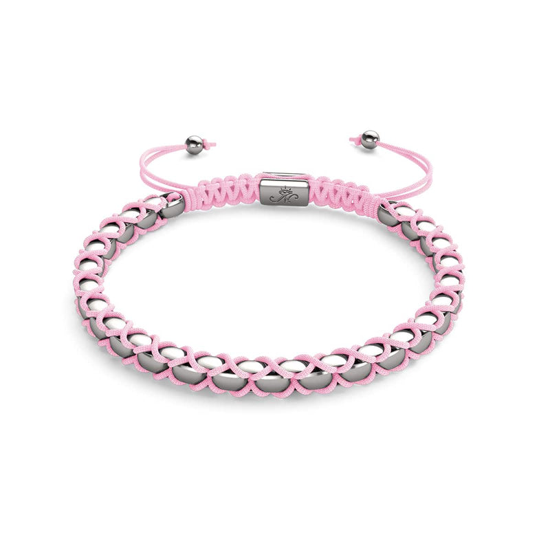 Bubblegum x Silber | Catena Links Armband