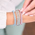 Bubblegum x Silber | Catena Links Armband