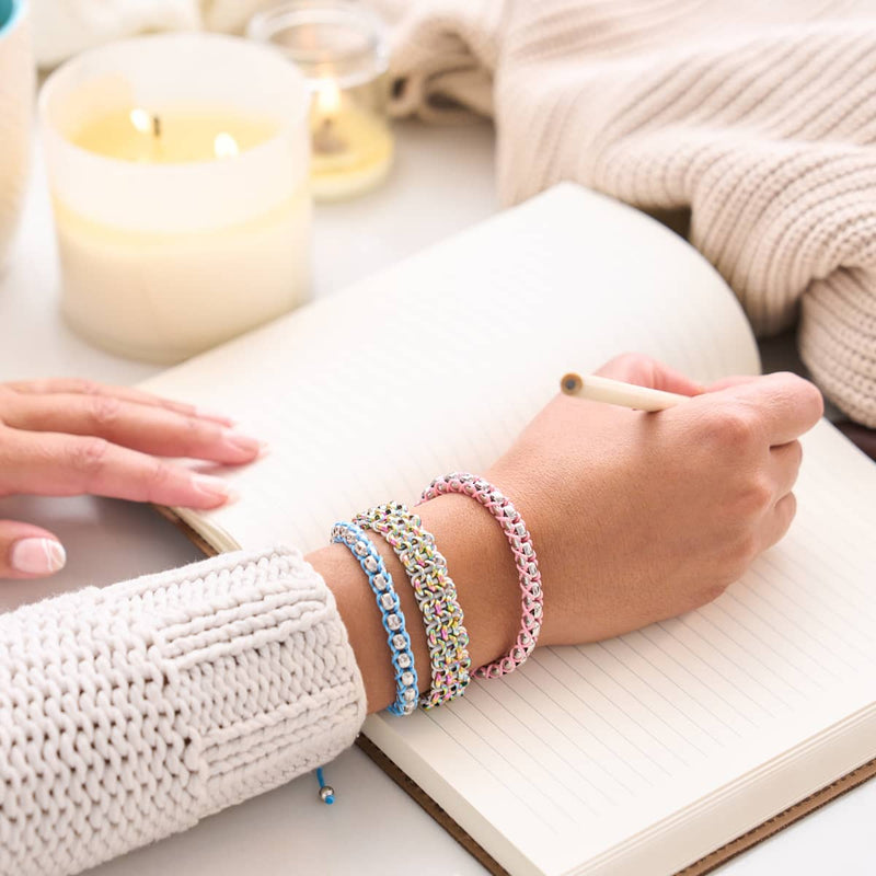 Bubblegum x Silber | Catena Links Armband