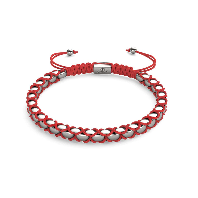 Rubin x Silber | Catena Gliederarmband