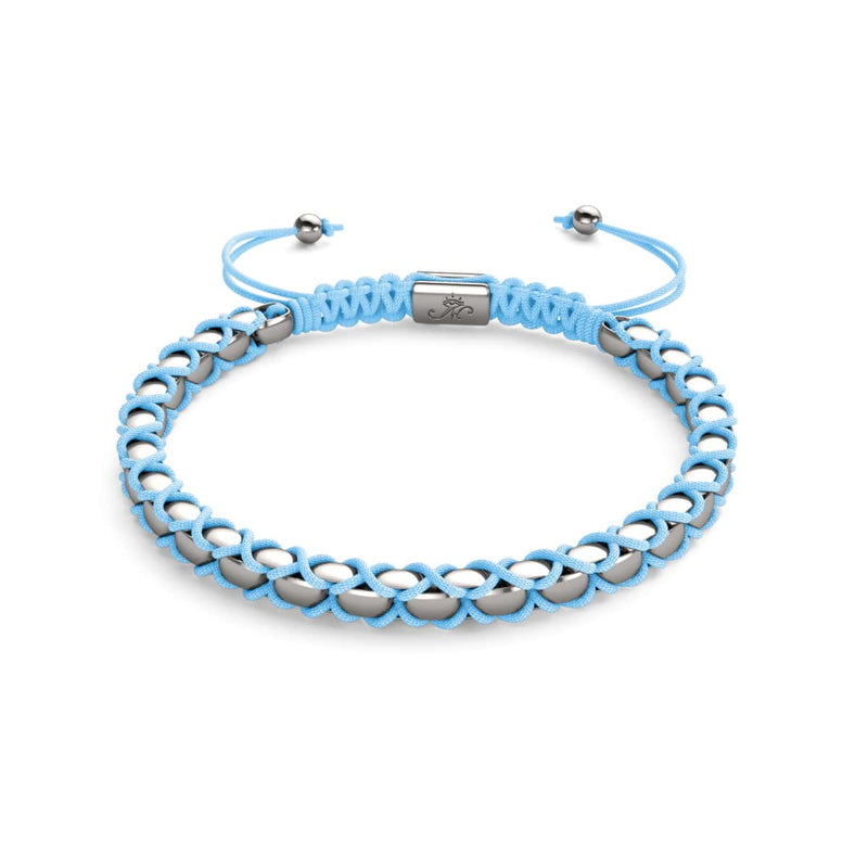 Himmelblau x Silber | Catena Gliederarmband