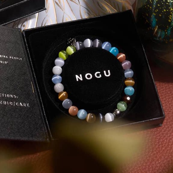 Cheshire Forest | 925 Sterling Silber | Cheshire Glasarmband