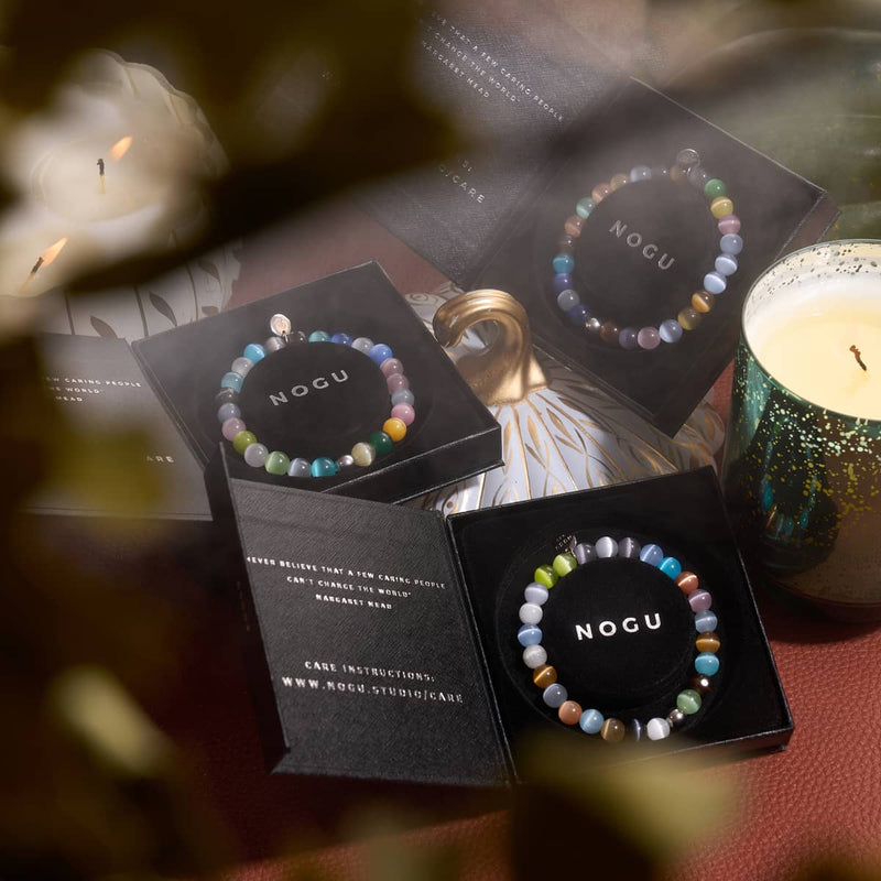 Cheshire Forest | 925 Sterling Silber | Cheshire Glasarmband