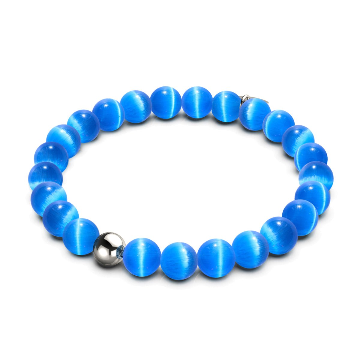 Trink mich Trank | 925 Sterling Silber | Cheshire Glas Armband