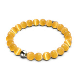Erntemond | 925 Sterling Silber | Cheshire Glas Armband