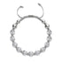 Nimbus | Silber | Cheshire Glas Charmballa Armband