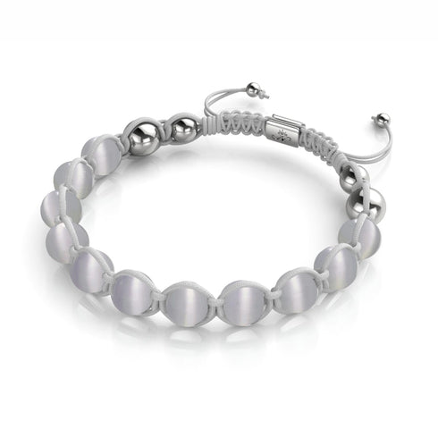 Nimbus | Silber | Cheshire Glas Charmballa Armband