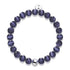 Lila | 925er Sterlingsilber | Cheshire-Glasarmband
