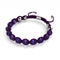Lila | Silber | Cheshire Glas Charmballa Armband