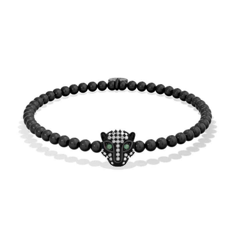 Wild | Rotguss | Kristall-Katzenarmband