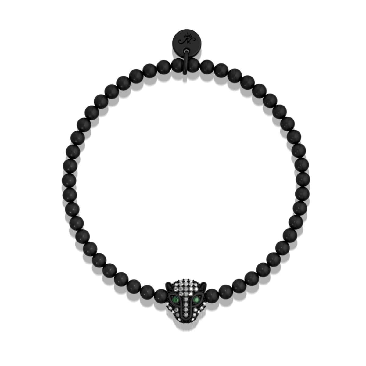 Wild | Rotguss | Kristall-Katzenarmband