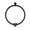 Wild | Rotguss | Kristall-Katzenarmband