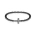 Gesegnet | Rotguss | Kristallkreuz-Charm-Armband