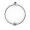 Narzisse | Silber | Gelbes Kristall-Charm-Armband