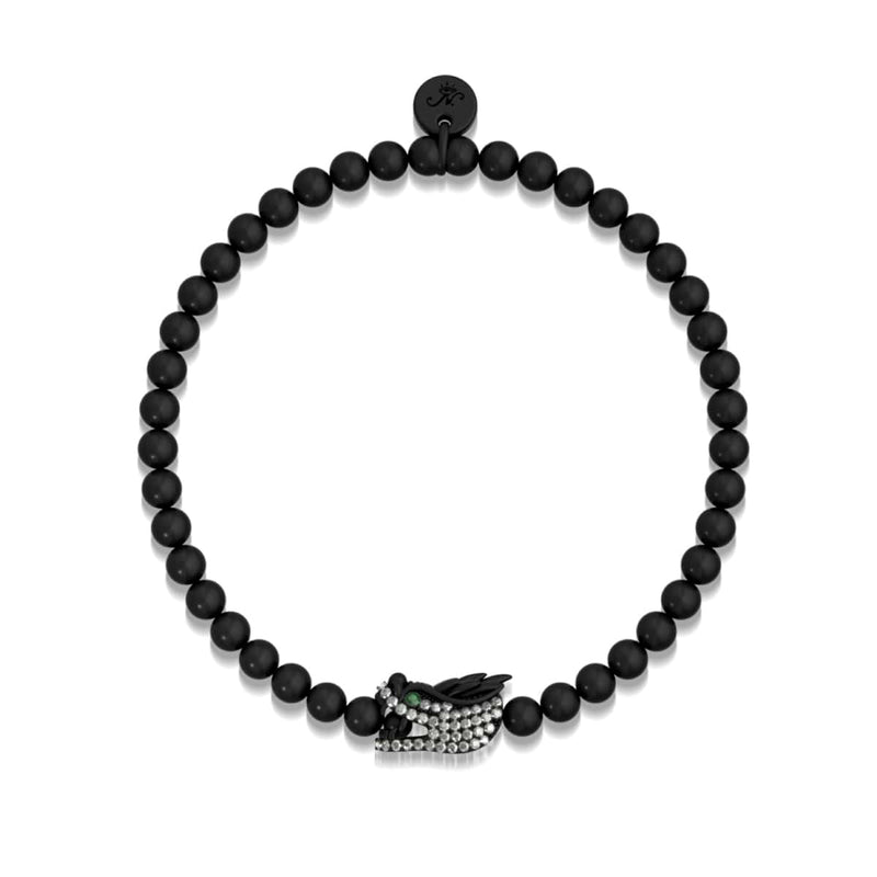 Dracarys | Rotguss | Kristall-Drachen-Charm-Armband