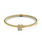 Heiligtum | 18 Karat Gold | Kristall-Elefanten-Charm-Armband