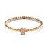 Heiligtum | 18 Karat Roségold | Kristall-Elefanten-Charm-Armband