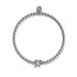 Heiligtum | Silber | Kristall-Elefanten-Charm-Armband
