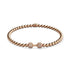 Pumpe | 18 Karat Roségold | Kristall-Fitnessarmband