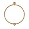 Flower Power | 18 Karat Gold | Kristall-Charm-Armband