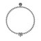 Flower Power | Silber | Kristall-Charm-Armband