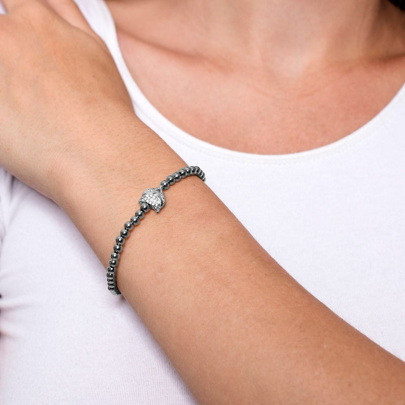 Füchsin | Silber | Kristallfuchs Armband