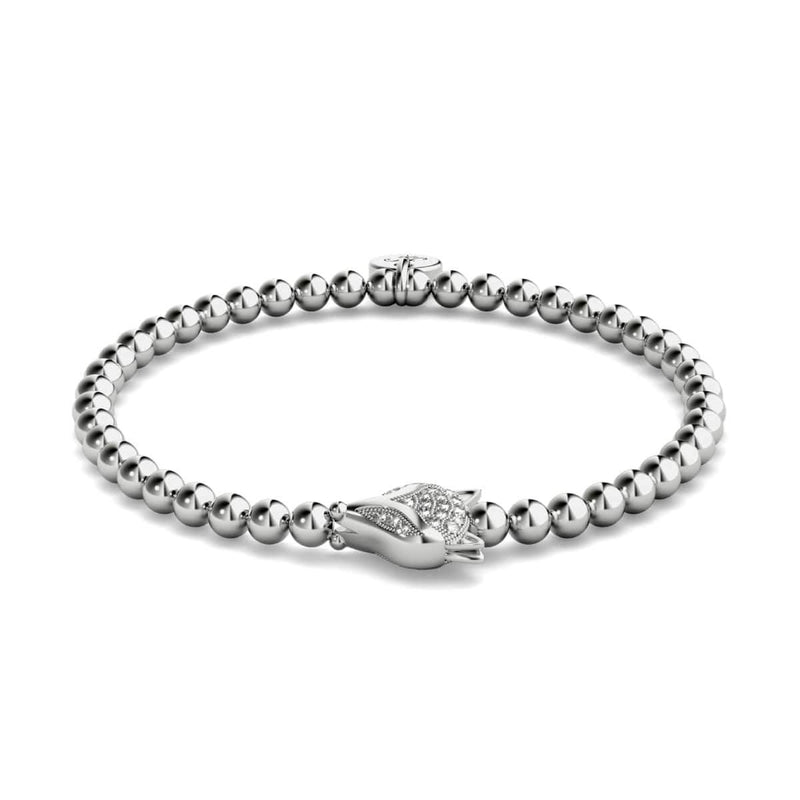 Füchsin | Silber | Kristallfuchs Armband