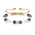 18 Karat Gold | Steinkristall-Kikiballa-Armband