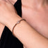 Drachen | 18 Karat Roségold | Kristall-Charm-Armband