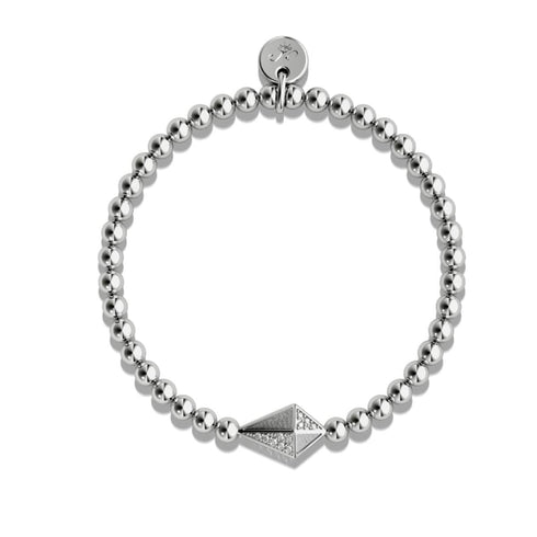 Drachen | Silber | Kristall-Charm-Armband