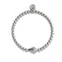 Drachen | Silber | Kristall-Charm-Armband