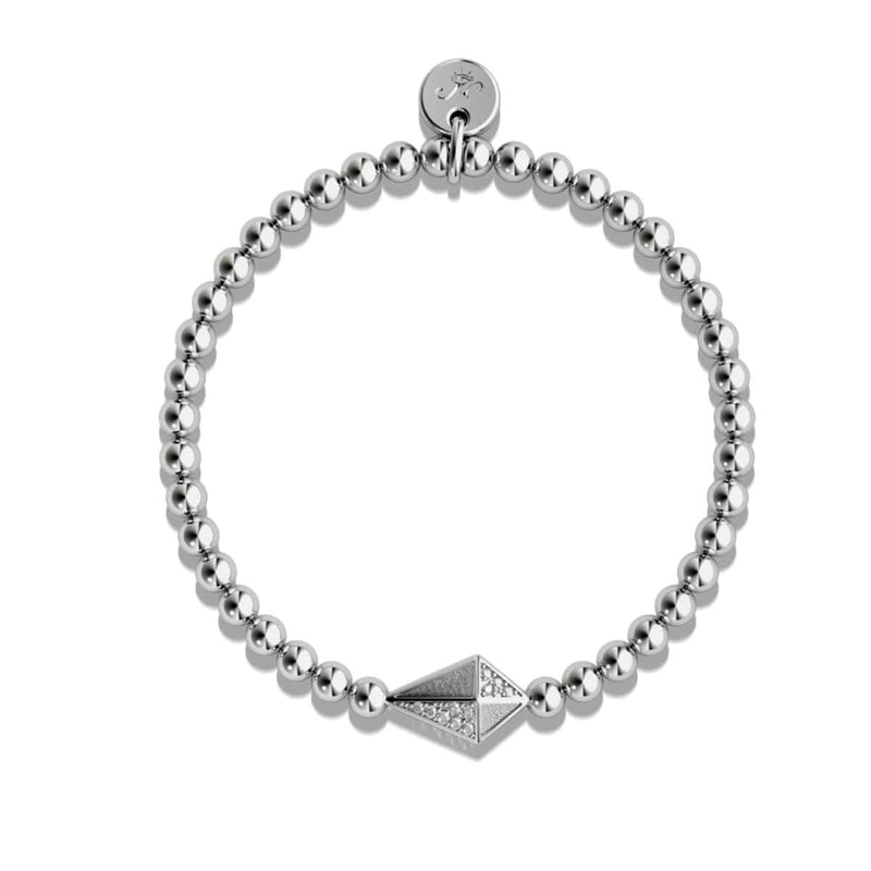 Drachen | Silber | Kristall-Charm-Armband