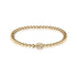 Glückskäfer | 18 Karat Gold | Marienkäfer aus Kristall